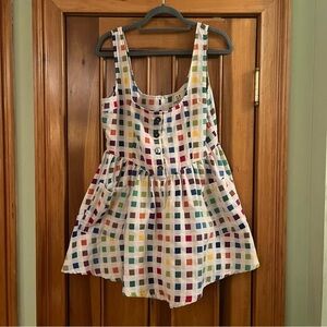 FASHION BRAND COMPANY - pantone romper jumpsuit playsuit dirndl - size L